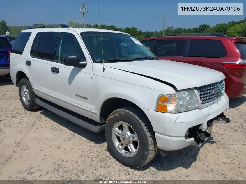 2004 Ford Explorer Nbx/Xlt VIN: 1FMZU73K24UA79196 Lot: 42586311