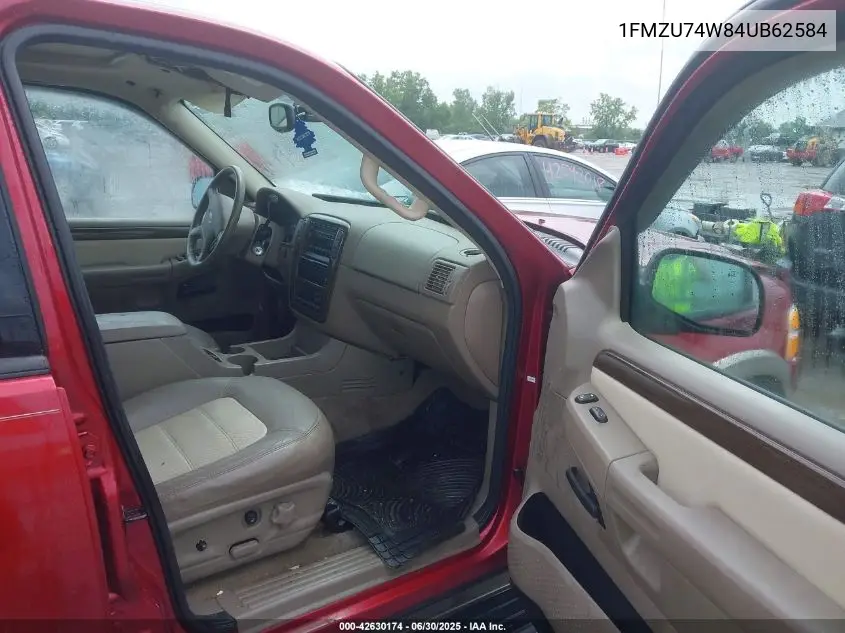 2004 Ford Explorer Eddie Bauer VIN: 1FMZU74W84UB62584 Lot: 42630174
