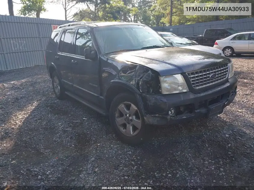 2004 Ford Explorer Limited VIN: 1FMDU75W44UA30933 Lot: 42639225
