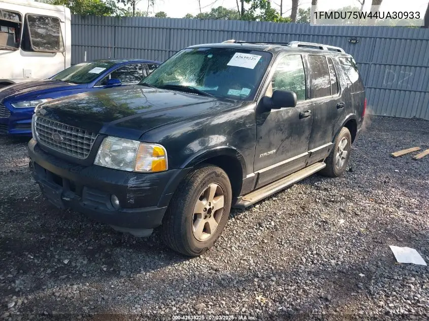2004 Ford Explorer Limited VIN: 1FMDU75W44UA30933 Lot: 42639225
