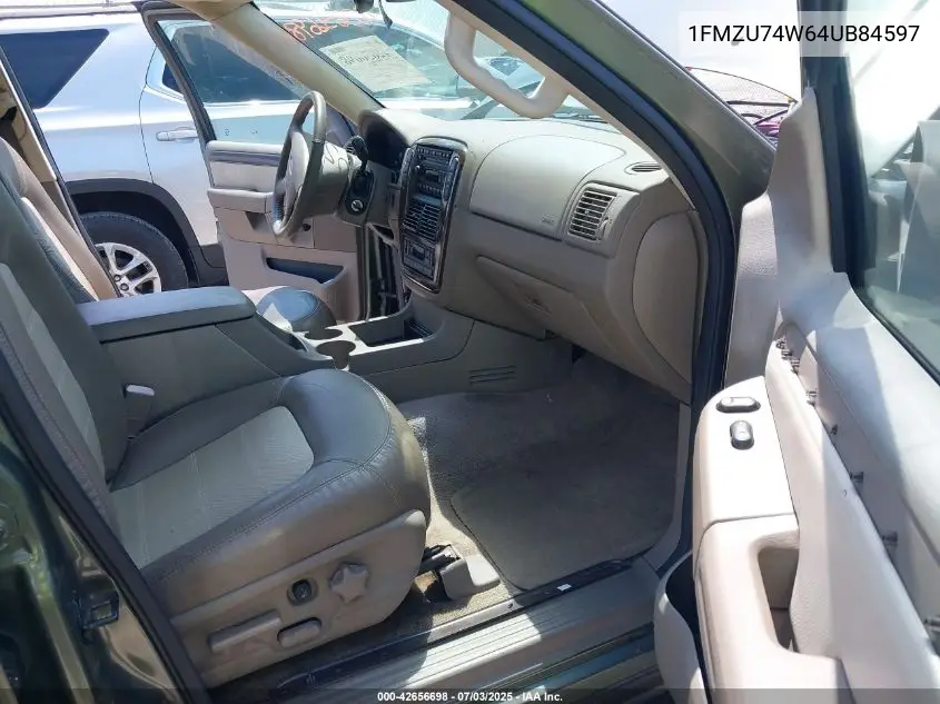 2004 Ford Explorer Eddie Bauer VIN: 1FMZU74W64UB84597 Lot: 42656698