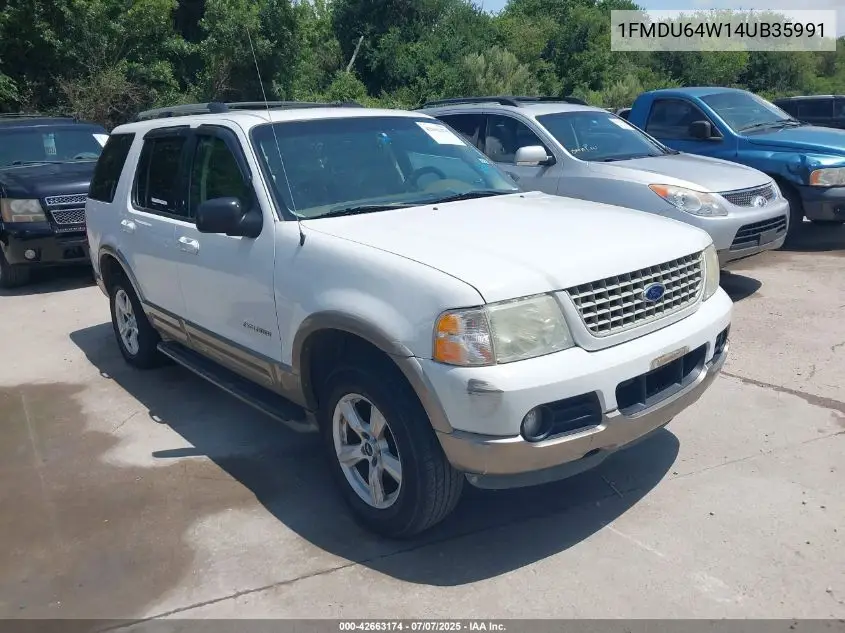 2004 Ford Explorer Eddie Bauer VIN: 1FMDU64W14UB35991 Lot: 42663174