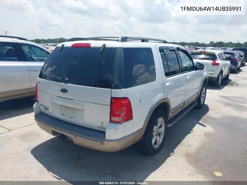 2004 Ford Explorer Eddie Bauer VIN: 1FMDU64W14UB35991 Lot: 42663174