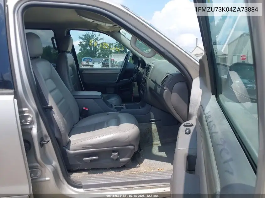 2004 Ford Explorer Nbx/Xlt VIN: 1FMZU73K04ZA73884 Lot: 42675183