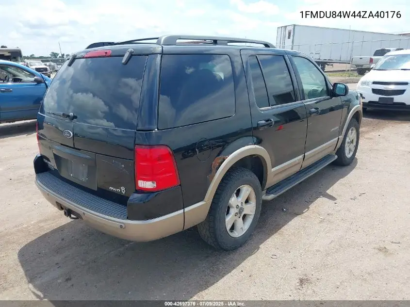 2004 Ford Explorer Eddie Bauer VIN: 1FMDU84W44ZA40176 Lot: 42697376