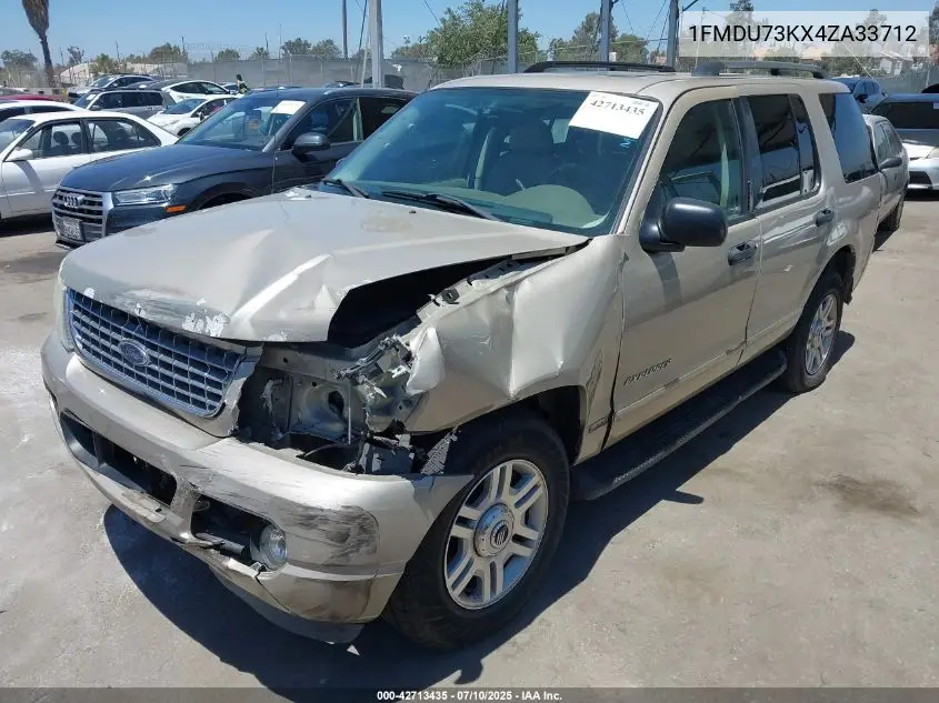 2004 Ford Explorer Nbx/Xlt VIN: 1FMDU73KX4ZA33712 Lot: 42713435