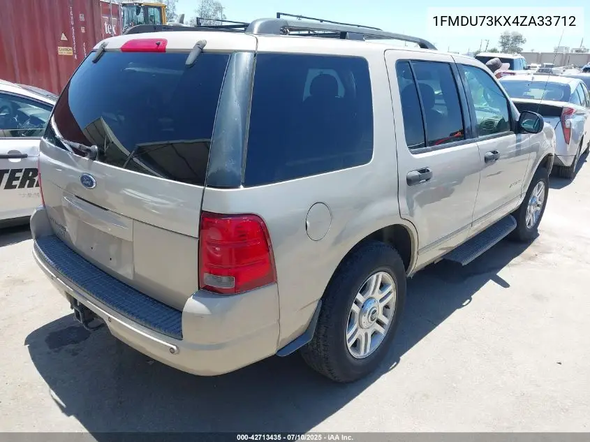 2004 Ford Explorer Nbx/Xlt VIN: 1FMDU73KX4ZA33712 Lot: 42713435