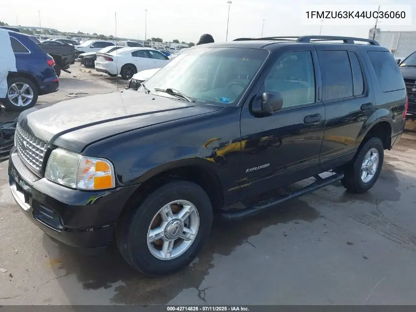 2004 Ford Explorer Xlt/Xlt Sport/Nbx VIN: 1FMZU63K44UC36060 Lot: 42714826