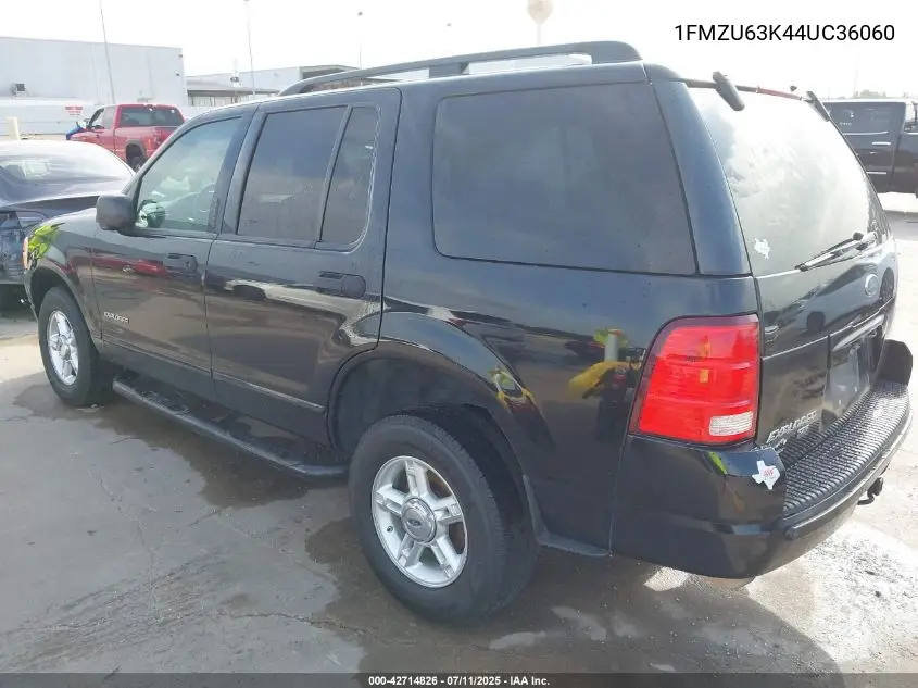 2004 Ford Explorer Xlt/Xlt Sport/Nbx VIN: 1FMZU63K44UC36060 Lot: 42714826