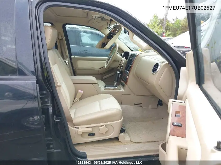 2007 Ford Explorer VIN: 1FMEU74E17UB02527 Lot: 12323543