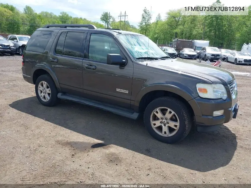 2007 Ford Explorer Xlt VIN: 1FMEU73EX7UB12894 Lot: 42219867