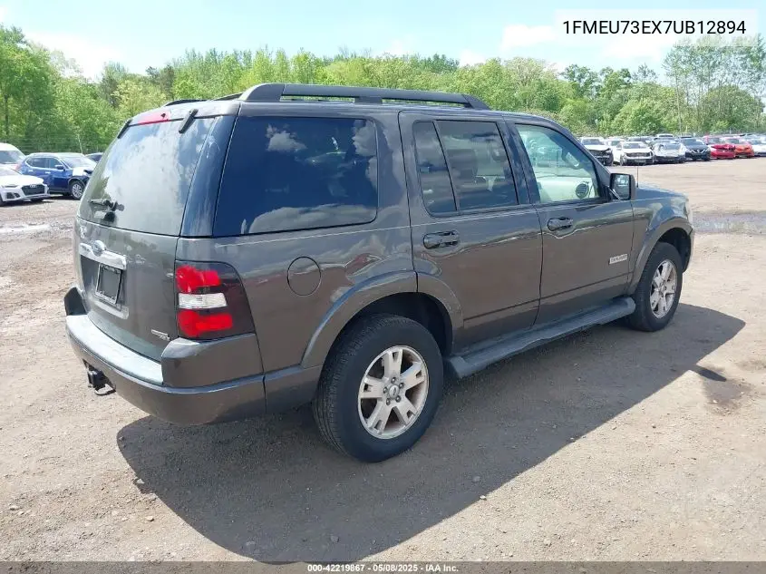 2007 Ford Explorer Xlt VIN: 1FMEU73EX7UB12894 Lot: 42219867