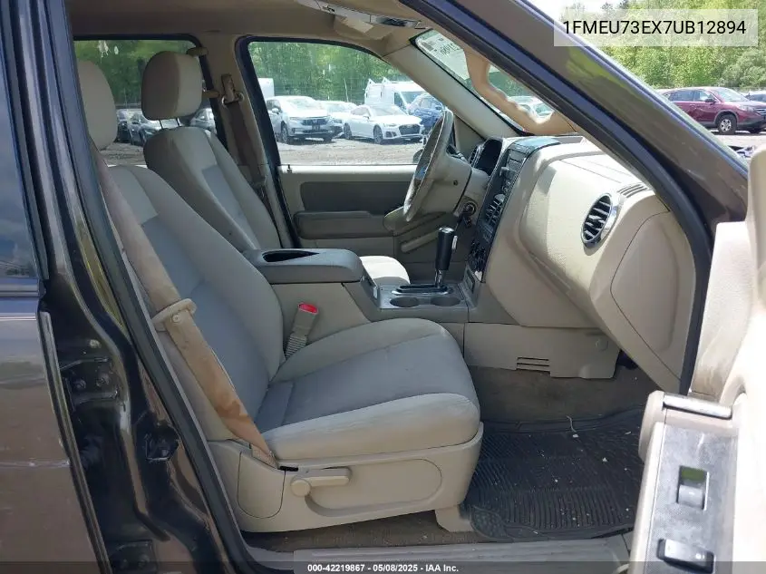 2007 Ford Explorer Xlt VIN: 1FMEU73EX7UB12894 Lot: 42219867