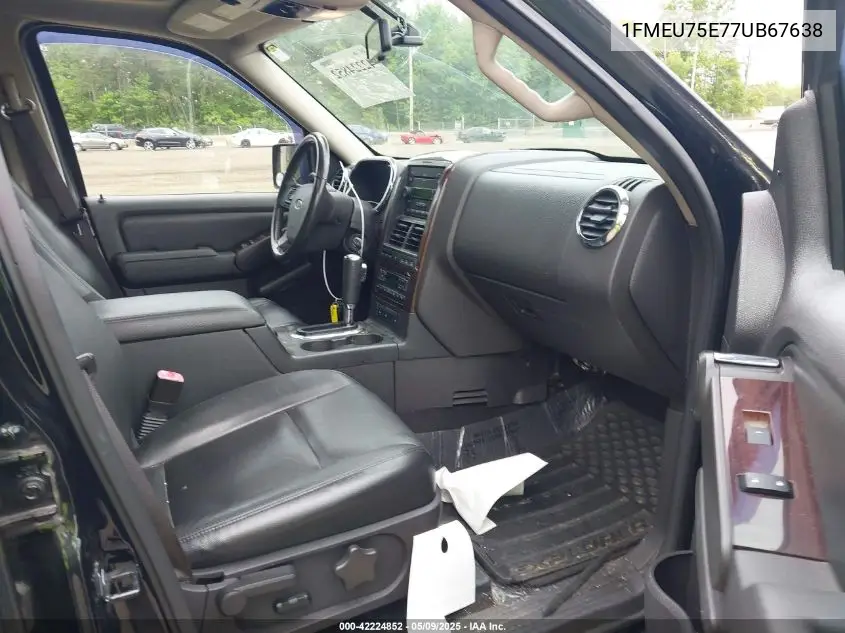 2007 Ford Explorer Limited VIN: 1FMEU75E77UB67638 Lot: 42224852