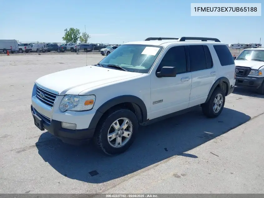 2007 Ford Explorer Xlt VIN: 1FMEU73EX7UB65188 Lot: 42227702