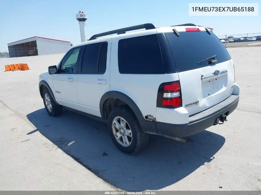 2007 Ford Explorer Xlt VIN: 1FMEU73EX7UB65188 Lot: 42227702