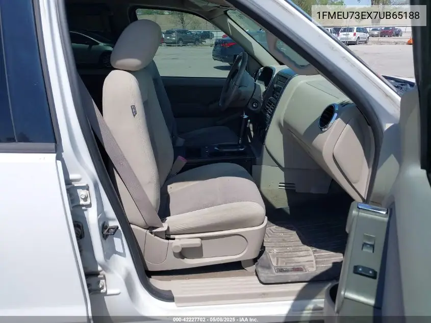 2007 Ford Explorer Xlt VIN: 1FMEU73EX7UB65188 Lot: 42227702
