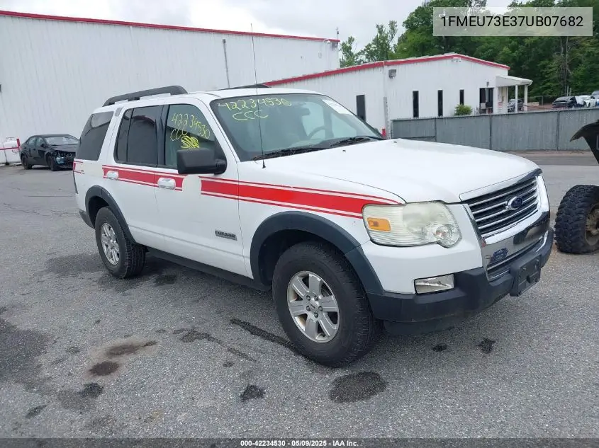 2007 Ford Explorer Xlt VIN: 1FMEU73E37UB07682 Lot: 42234530