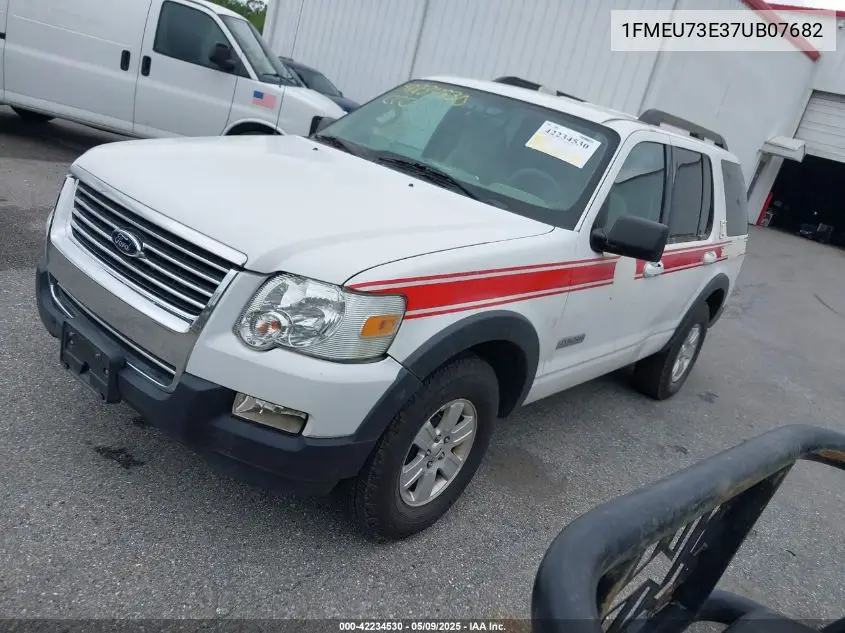 2007 Ford Explorer Xlt VIN: 1FMEU73E37UB07682 Lot: 42234530