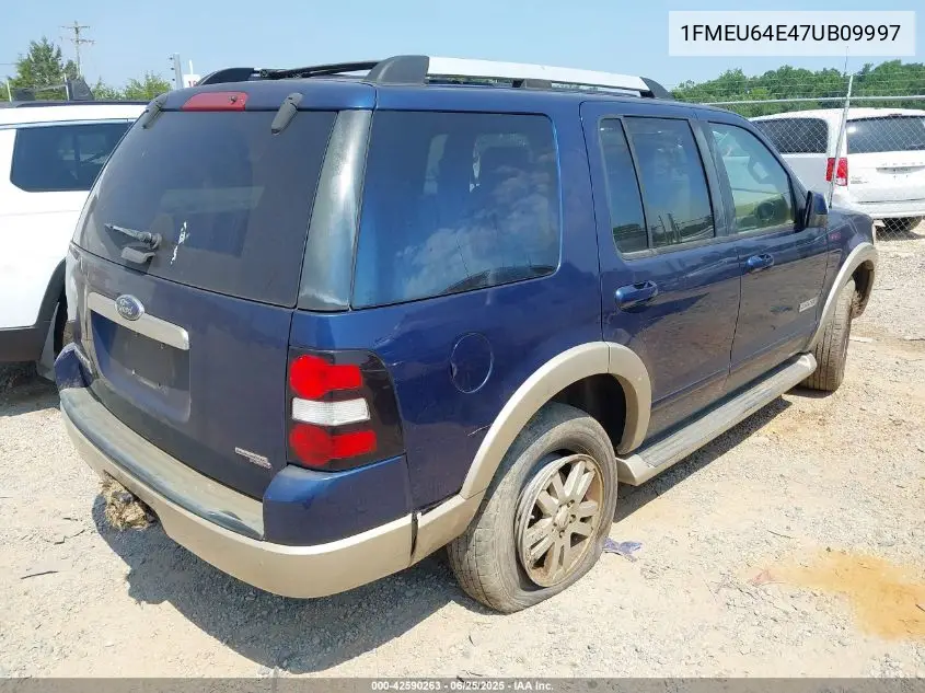 2007 Ford Explorer Eddie Bauer VIN: 1FMEU64E47UB09997 Lot: 42590263