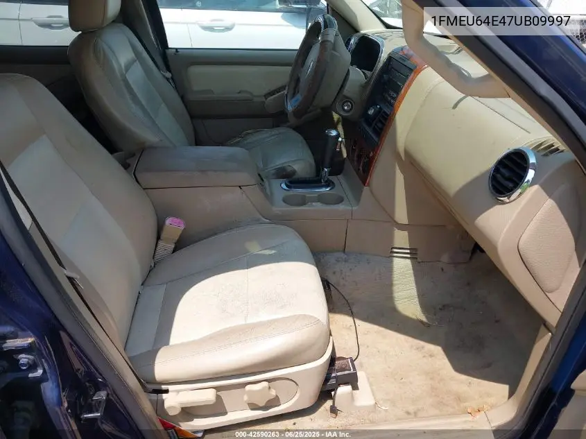 2007 Ford Explorer Eddie Bauer VIN: 1FMEU64E47UB09997 Lot: 42590263