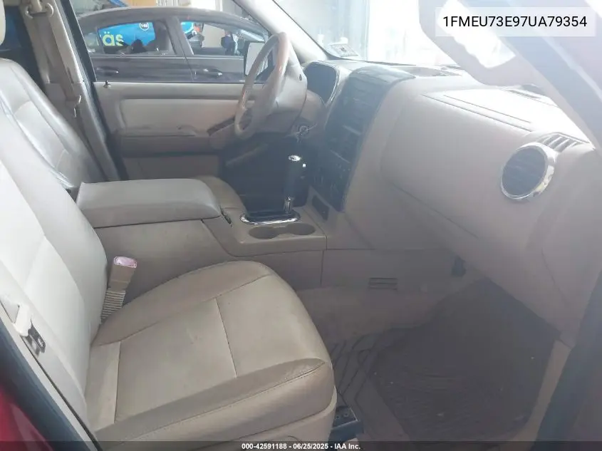 2007 Ford Explorer Xlt VIN: 1FMEU73E97UA79354 Lot: 42591188