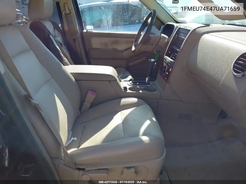 2007 Ford Explorer Eddie Bauer VIN: 1FMEU74E47UA71659 Lot: 42773332