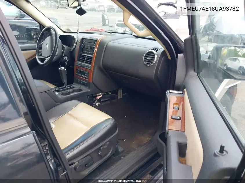 2008 Ford Explorer Eddie Bauer VIN: 1FMEU74E18UA93782 Lot: 42219971