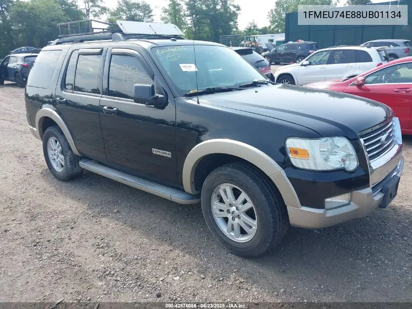 2008 Ford Explorer Eddie Bauer VIN: 1FMEU74E88UB01134 Lot: 42576086