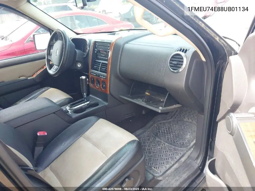 2008 Ford Explorer Eddie Bauer VIN: 1FMEU74E88UB01134 Lot: 42576086