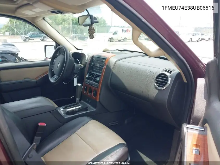 2008 Ford Explorer Eddie Bauer VIN: 1FMEU74E38UB06516 Lot: 42793755