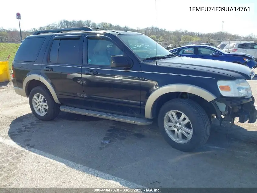 2009 Ford Explorer Eddie Bauer VIN: 1FMEU74E39UA14761 Lot: 41847378
