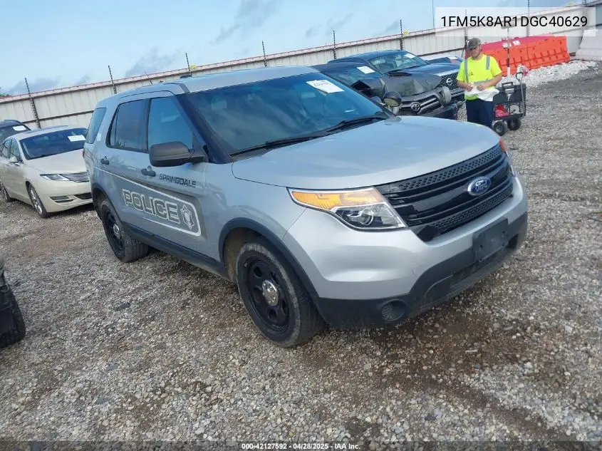 2013 Ford Police Interceptor VIN: 1FM5K8AR1DGC40629 Lot: 42127592