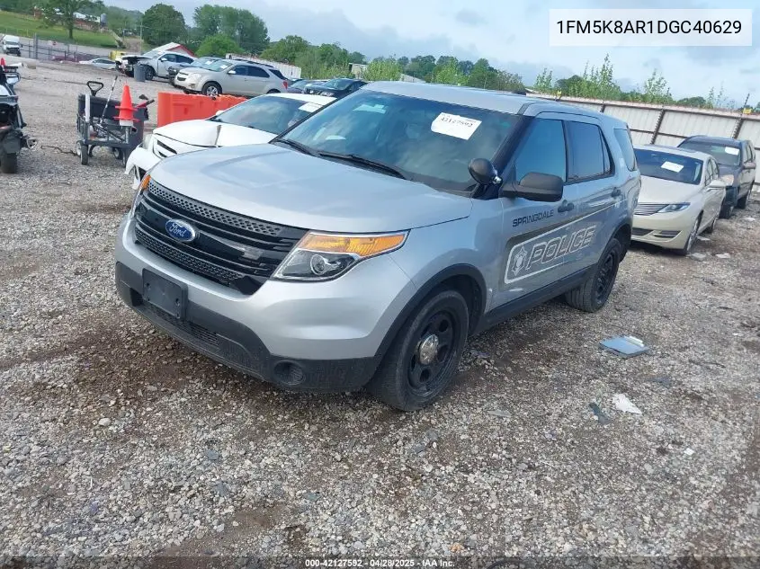 2013 Ford Police Interceptor VIN: 1FM5K8AR1DGC40629 Lot: 42127592