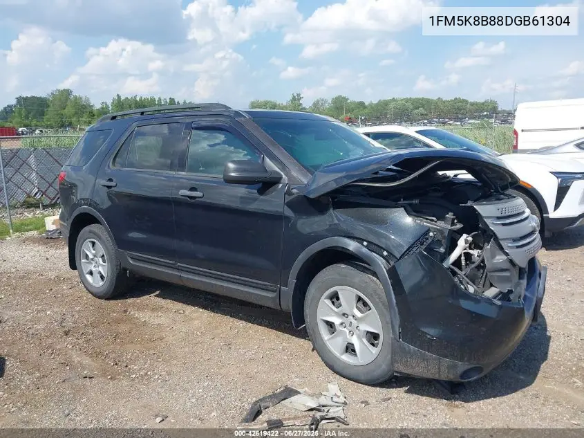 2013 Ford Explorer VIN: 1FM5K8B88DGB61304 Lot: 42619422