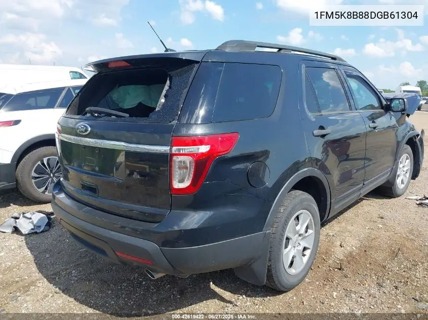 2013 Ford Explorer VIN: 1FM5K8B88DGB61304 Lot: 42619422