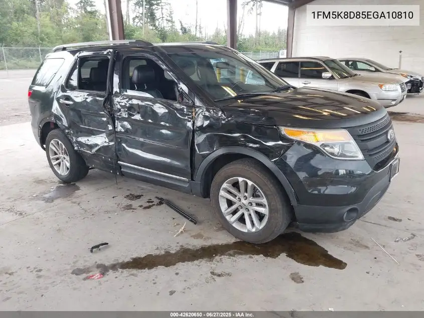 2014 Ford Explorer Xlt VIN: 1FM5K8D85EGA10810 Lot: 42620650