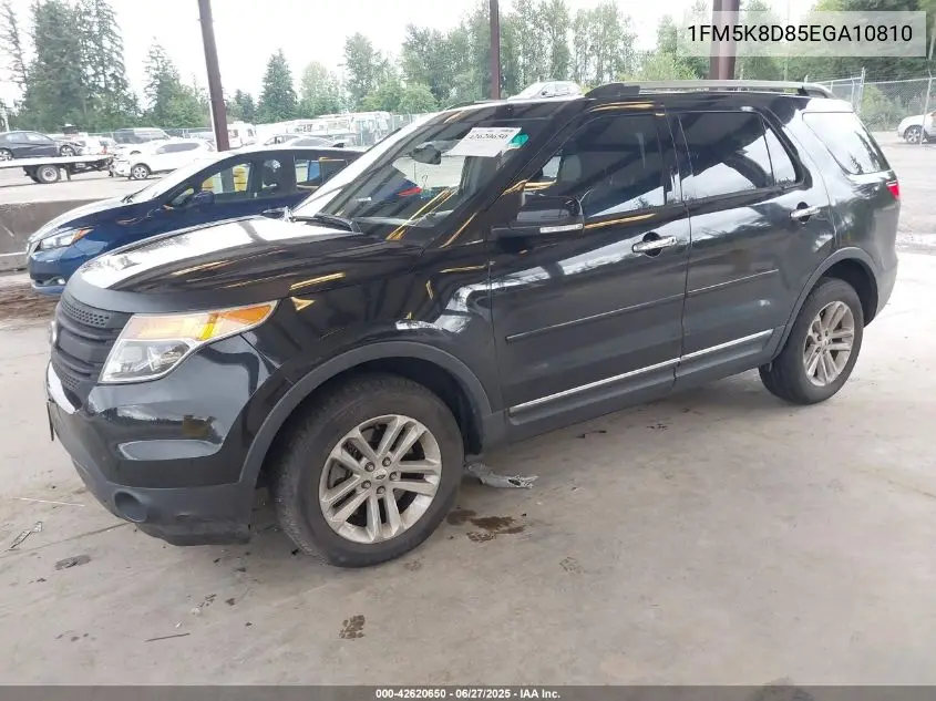 2014 Ford Explorer Xlt VIN: 1FM5K8D85EGA10810 Lot: 42620650