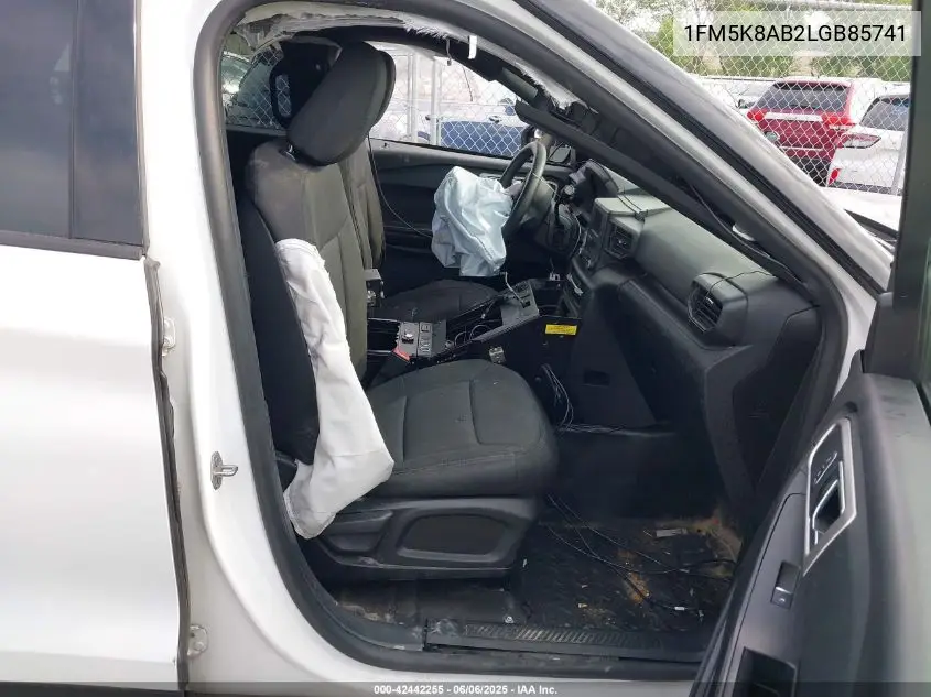 2020 Ford Police Interceptor VIN: 1FM5K8AB2LGB85741 Lot: 42442255
