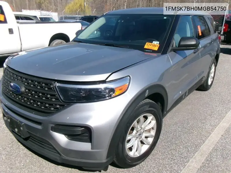 2021 Ford Explorer VIN: 1FMSK7BH0MGB54750 Lot: 42260694