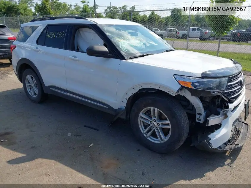 2021 Ford Explorer Xlt VIN: 1FMSK8DH5MGA92667 Lot: 42597503