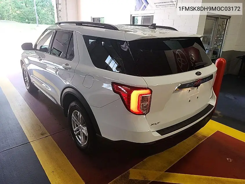 2021 Ford Explorer Xlt VIN: 1FMSK8DH9MGC03172 Lot: 42612849