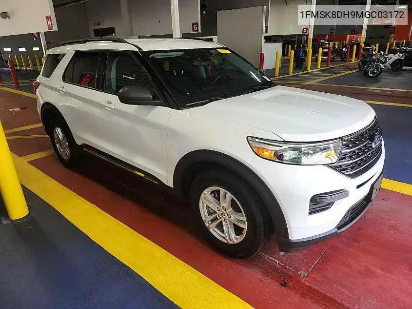 2021 Ford Explorer Xlt VIN: 1FMSK8DH9MGC03172 Lot: 42612849