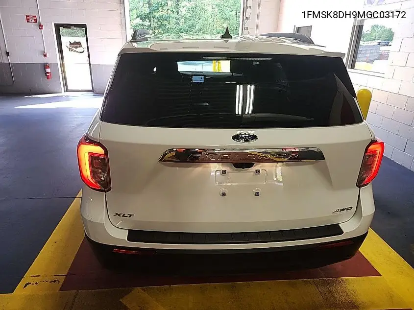 2021 Ford Explorer Xlt VIN: 1FMSK8DH9MGC03172 Lot: 42612849
