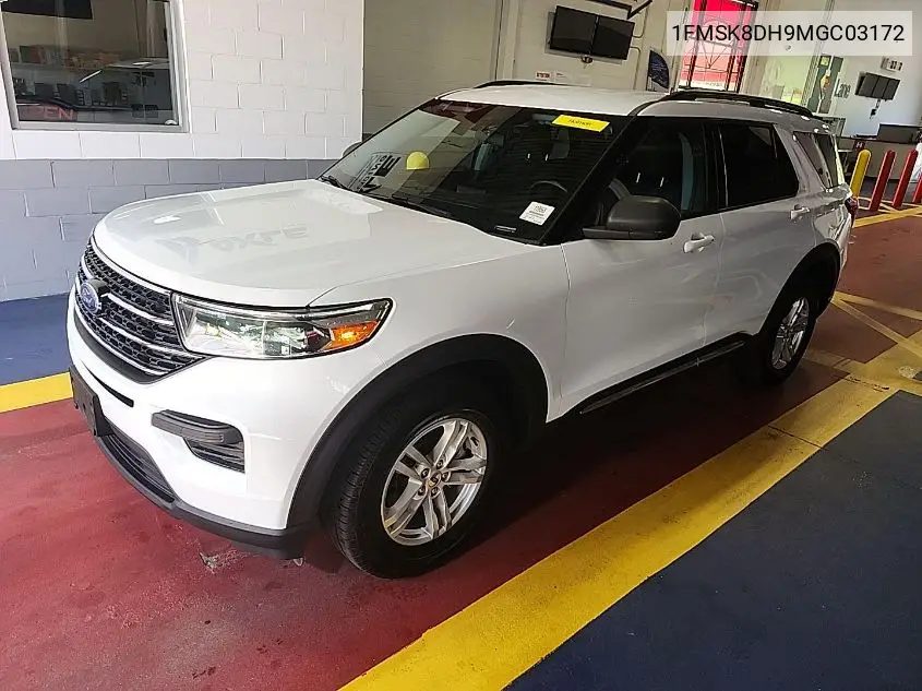 2021 Ford Explorer Xlt VIN: 1FMSK8DH9MGC03172 Lot: 42612849