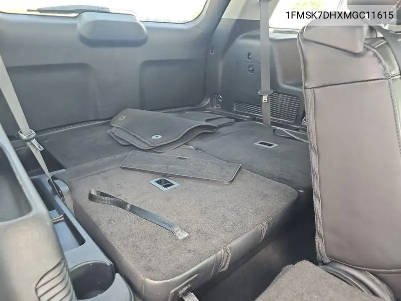 2021 Ford Explorer Xlt VIN: 1FMSK7DHXMGC11615 Lot: 42633667
