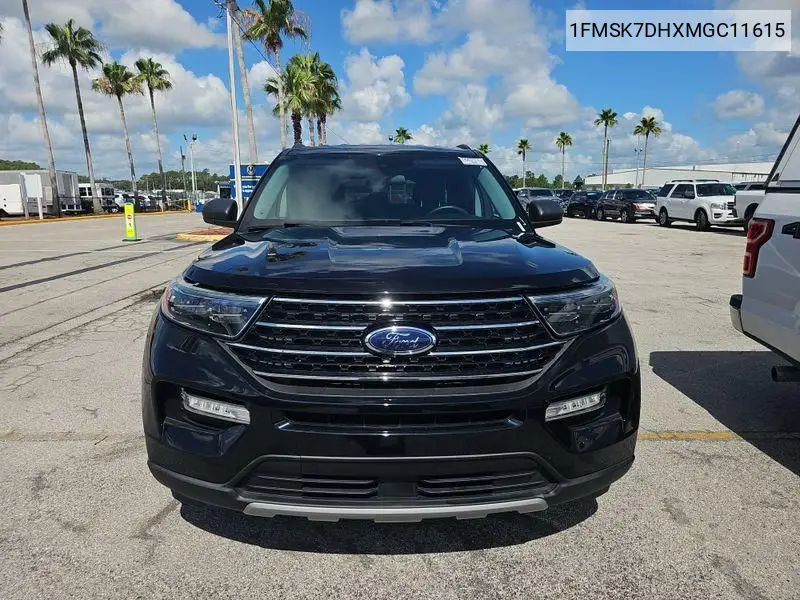 2021 Ford Explorer Xlt VIN: 1FMSK7DHXMGC11615 Lot: 42633667