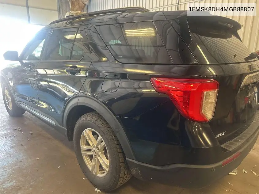 2021 Ford Explorer Xlt VIN: 1FMSK8DH4MGB88807 Lot: 42642868