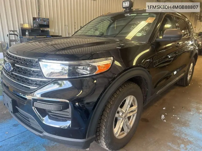 2021 Ford Explorer Xlt VIN: 1FMSK8DH4MGB88807 Lot: 42642868