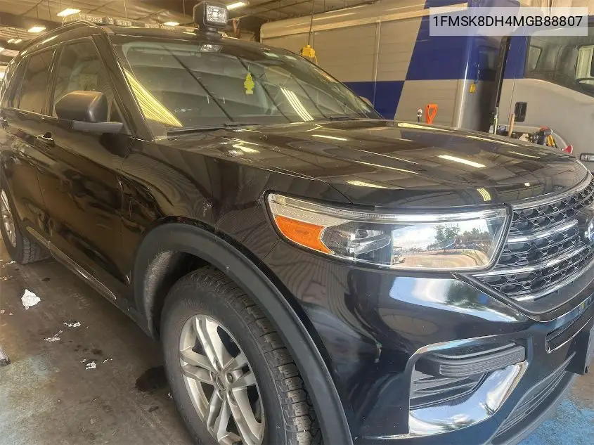 2021 Ford Explorer Xlt VIN: 1FMSK8DH4MGB88807 Lot: 42642868